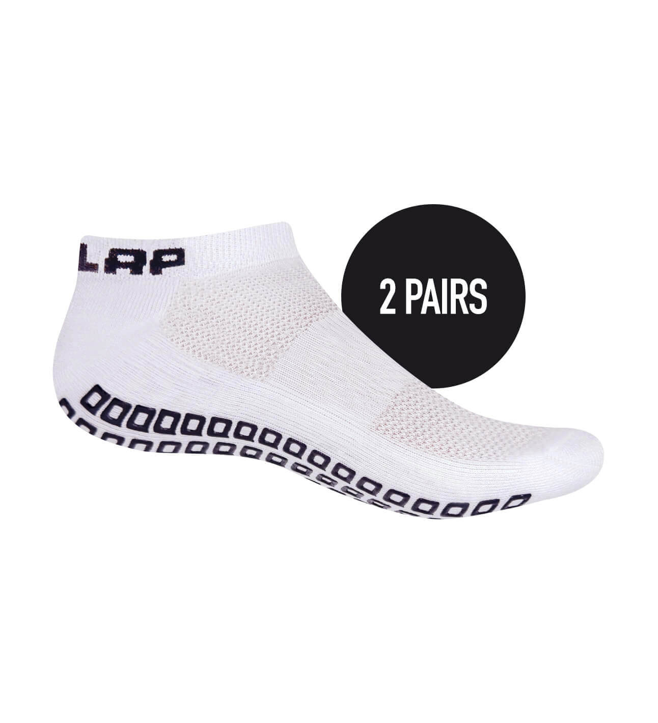 Outlap NitroGrip Frost Sim Racing Socks front view