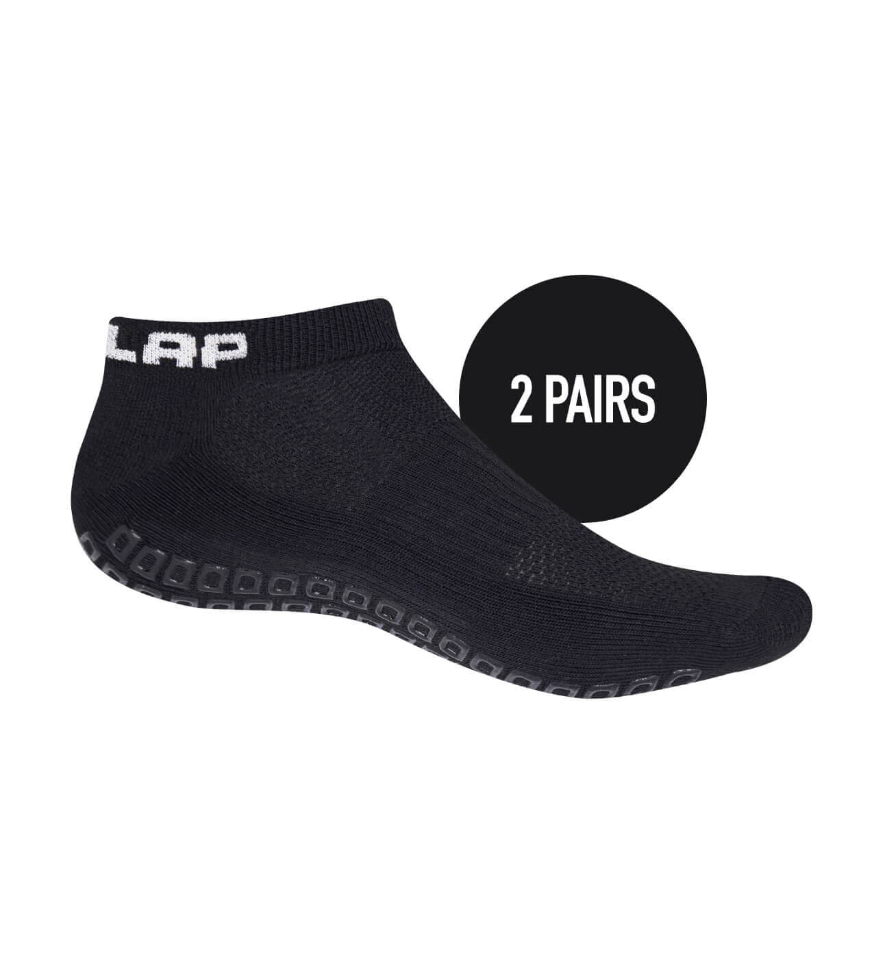 Outlap NitroGrip Obsidian Sim Racing Socks front view
