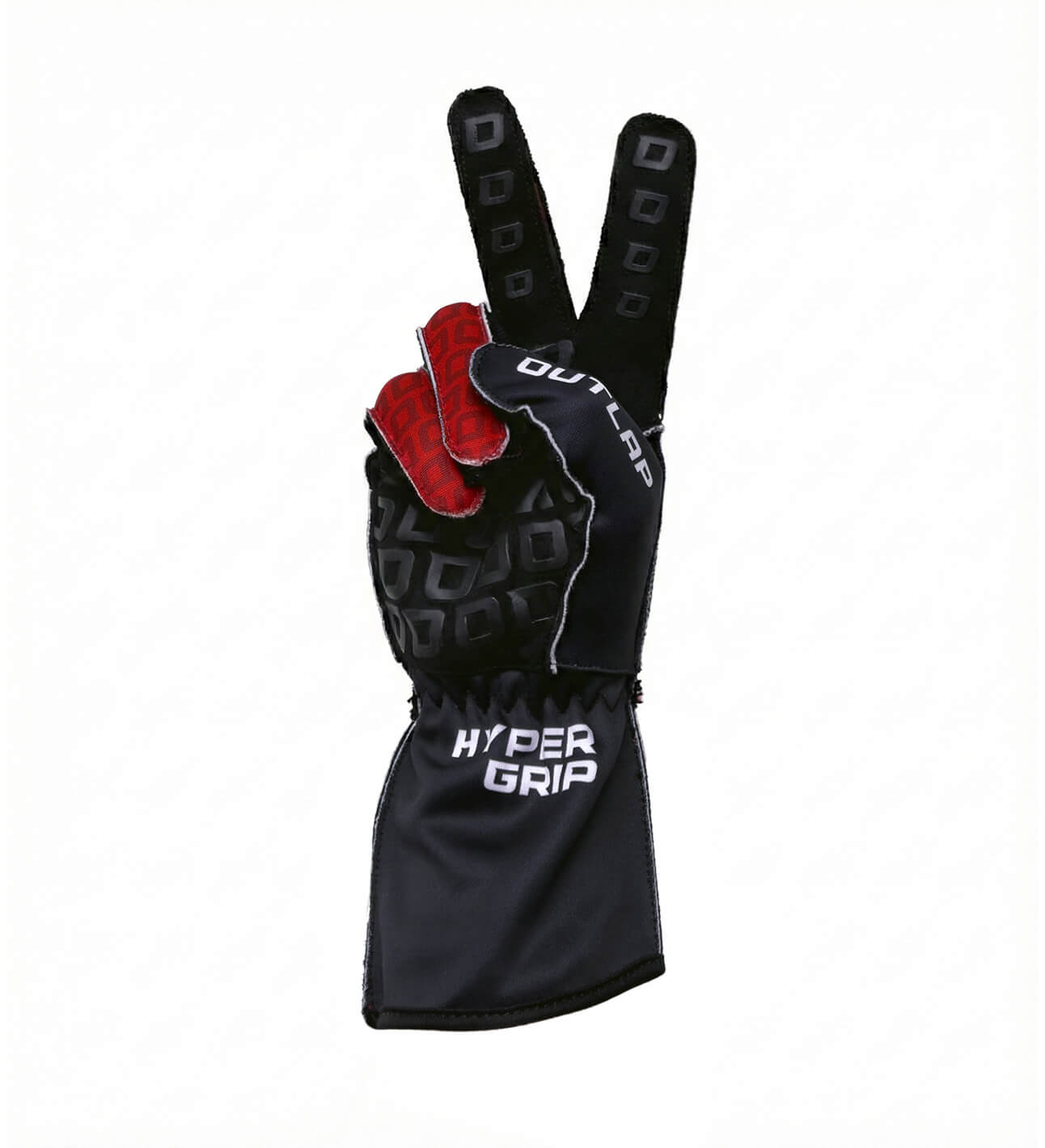 HyperGrip Scuderia Sim Racing Gloves action black