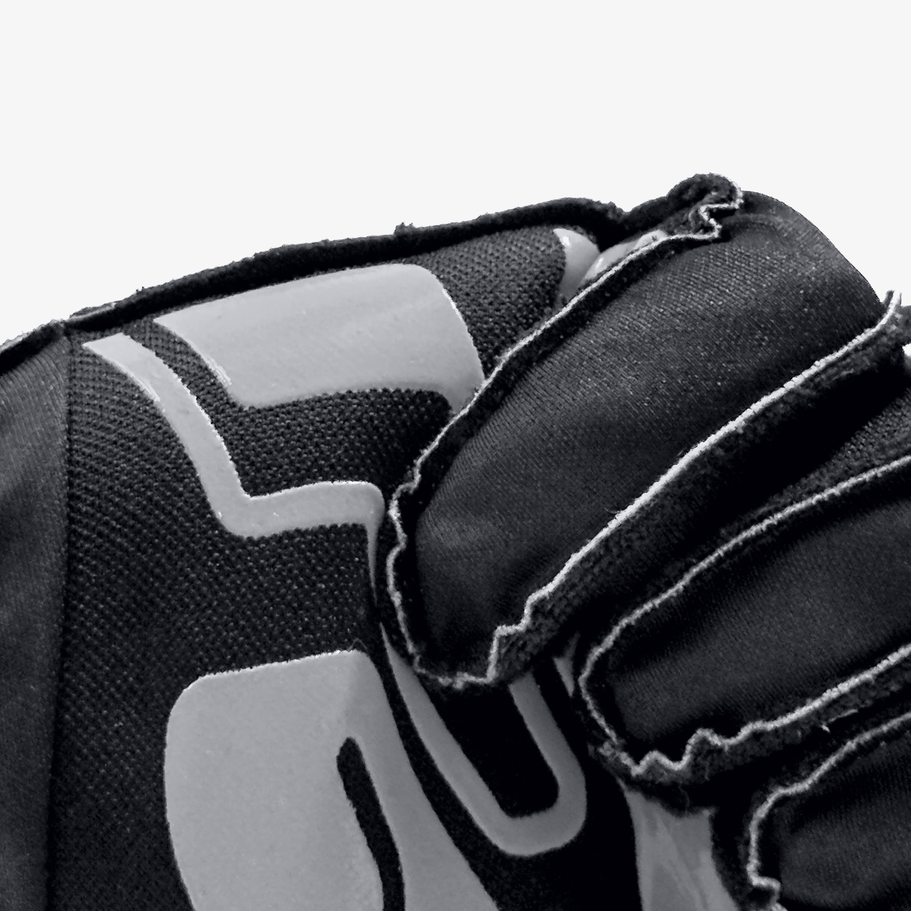 Outlap ProGrip Black Sim Racing Gloves outer stitching